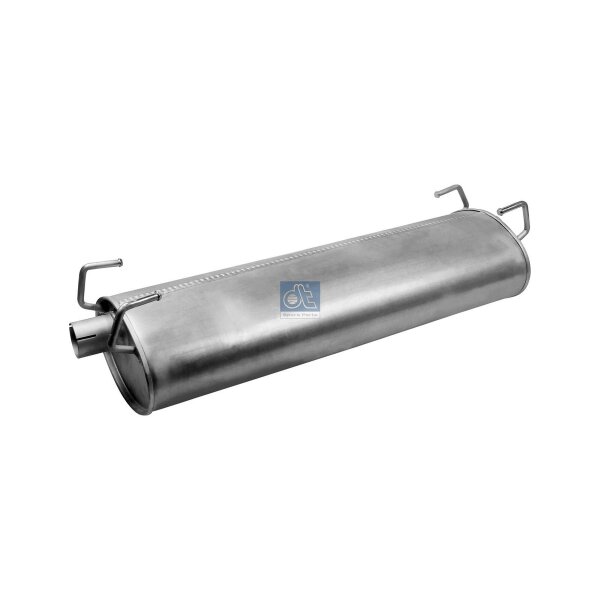 Centre/rear silencer DT SPARE PARTS IAM-Expertise suitable for MAN F2000