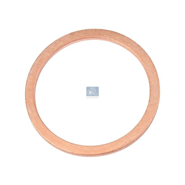 Sealing Ring oil drain plug Ø 30 - 36 mm copper DT SPARE PARTS for e.g. DAF F