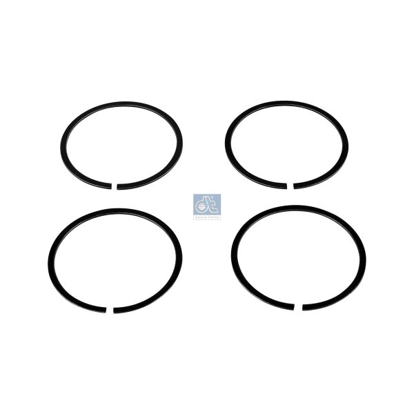 Gasket set exhaust manifold DT SPARE PARTS IAM-Expertise suitable for e.g. MAN