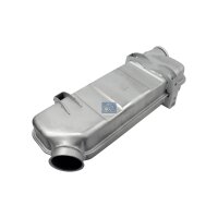 Centre/rear silencer DT SPARE PARTS suitable for e.g....