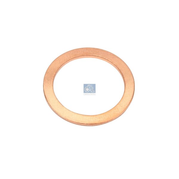 Sealing Ring oil drain plug Ø 18 - 24 mm copper DT SPARE PARTS for e.g. MAN G