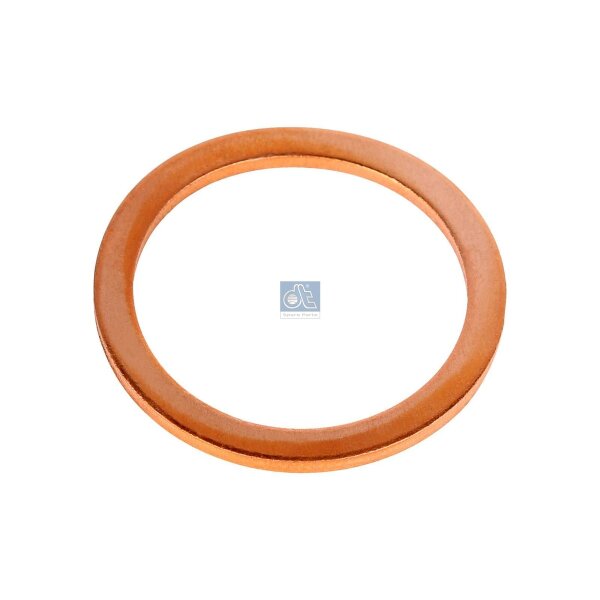 Sealing Ring Ø 30 mm copper 2 mm DT SPARE PARTS IAM-Expertise suitable for IVECO