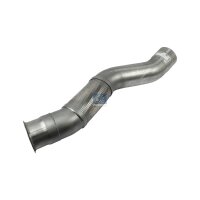 Exhaust Pipe front DT SPARE PARTS suitable for...