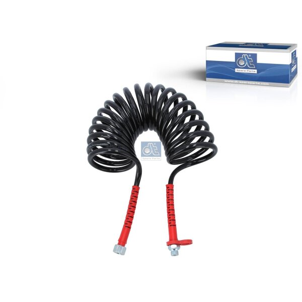 Coiled hose 4 m DT SPARE PARTS IAM-Expertise suitable for DAF