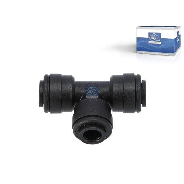 Schlauchverbinder Ø 6 mm DT SPARE PARTS passend für diverse Fahrzeuge