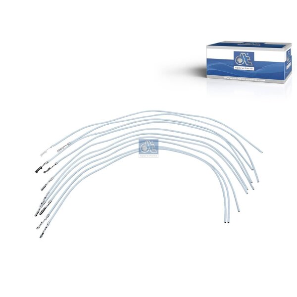 Reparaturkabel Flachsteckhülse 300 mm Kabel DT SPARE PARTS für diverse Fahrzeuge