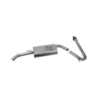 Centre/rear silencer DT SPARE PARTS suitable for e.g....