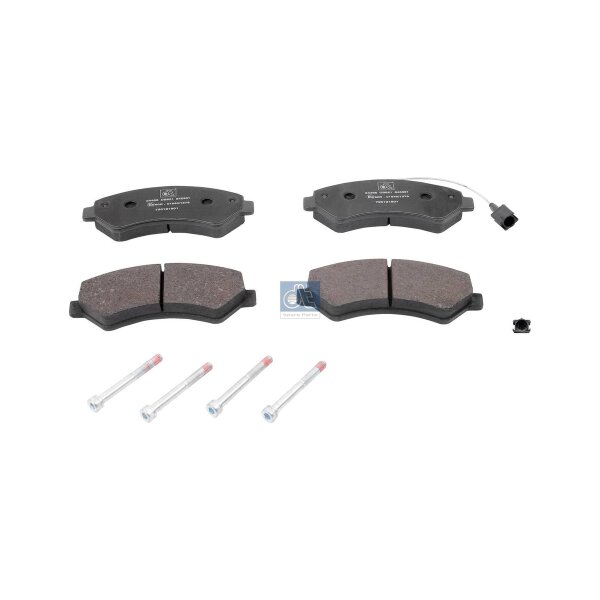 Brake Pad Set Disc Brake front axle DT SPARE PARTS for FIAT DUCATO and others