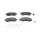 Brake Pad Set Disc Brake front axle DT SPARE PARTS for FIAT DUCATO and others