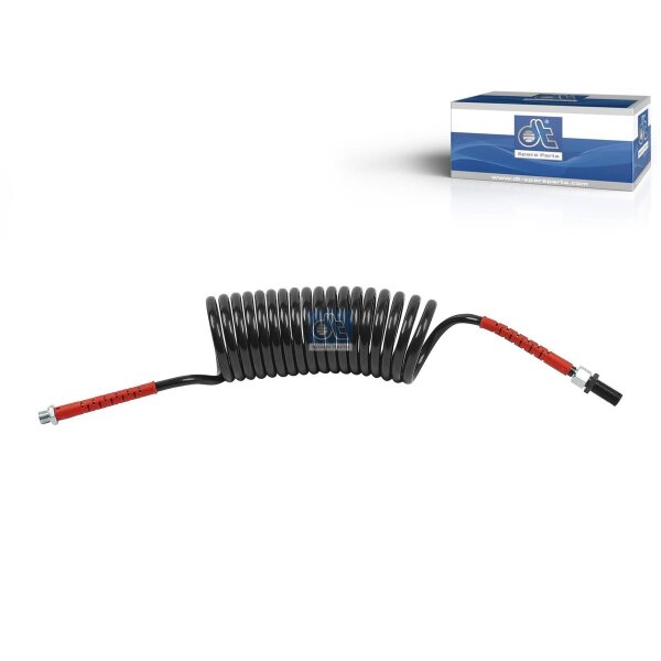 Coiled hose 4 m DIN 74324 DT SPARE PARTS IAM-Expertise suitable for SCANIA