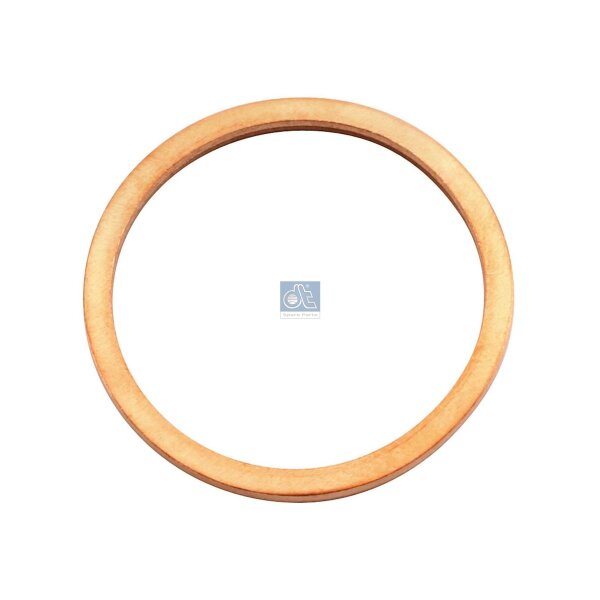 Sealing Ring Ø 32 mm copper 2 mm DT SPARE PARTS suitable for e.g. DAF
