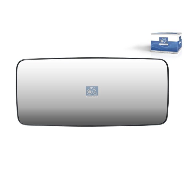 Mirror Glass Exterior Mirror right DT SPARE PARTS for e.g. IVECO EUROSTAR