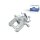 Brake Caliper rear axle left DT SPARE PARTS for FORD TRANSIT and others