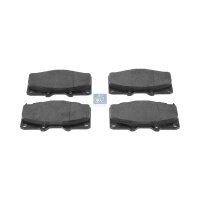Bremsbelagsatz Scheibenbremse Vorderachse DT SPARE PARTS...
