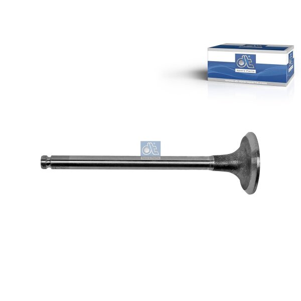 Auslassventil 122 mm 45 ° Ø 8 mm DT SPARE PARTS passend für u.a. FIAT