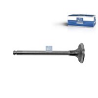 Auslassventil 122 mm 45 ° Ø 8 mm DT SPARE...