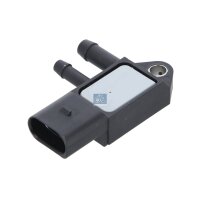 Sensor Exhaust Pressure 3-pin DT SPARE PARTS IAM-Expertise for e.g. AUDI A4