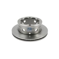 Brake Disc rear axle Ø 285 mm DT SPARE PARTS for...