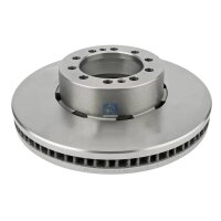 Front ventilated Brake Disc Ø 375 mm DT SPARE...