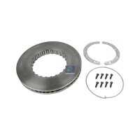 Front ventilated Brake Disc Ø 410 mm DT SPARE...
