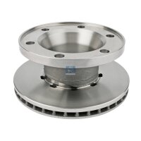 Front ventilated Brake Disc Ø 304 mm DT SPARE...