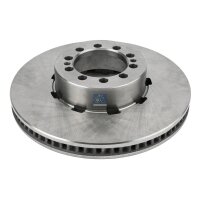 Front ventilated Brake Disc Ø 330 mm DT SPARE...