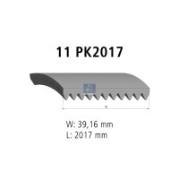 Keilrippenriemen 11PK2017 EPDM 2.017 mm DT SPARE PARTS...