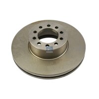Front ventilated Brake Disc Ø 335 mm DT SPARE...