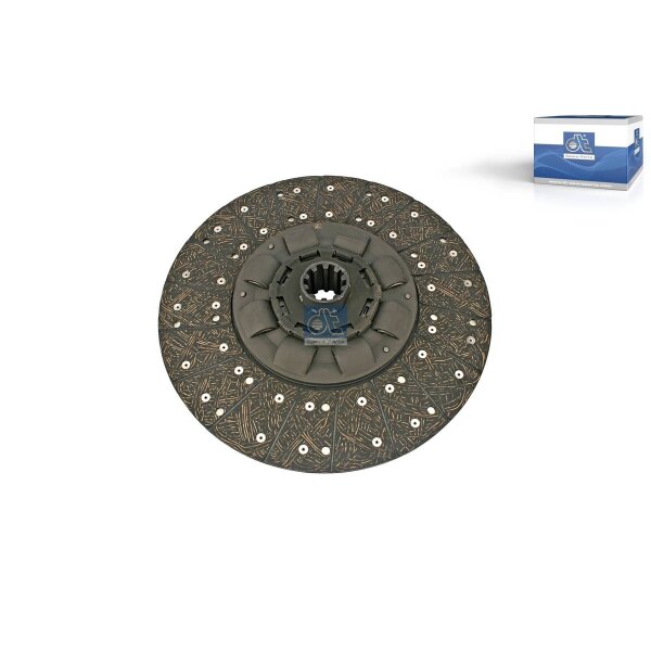 Clutch Disc Ø 430 mm 10 teeth DT SPARE PARTS suitable for e.g. MAN TGA