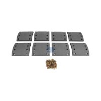 Brake Lining Set Drum Brake 22.5 mm 180 mm DT SPARE PARTS...