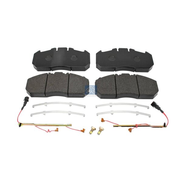 Bremsbelagsatz Scheibenbremse Vorderachse DT SPARE PARTS für u.a. MAN TGA