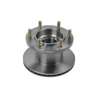Front ventilated Brake Disc Ø 290 mm DT SPARE...