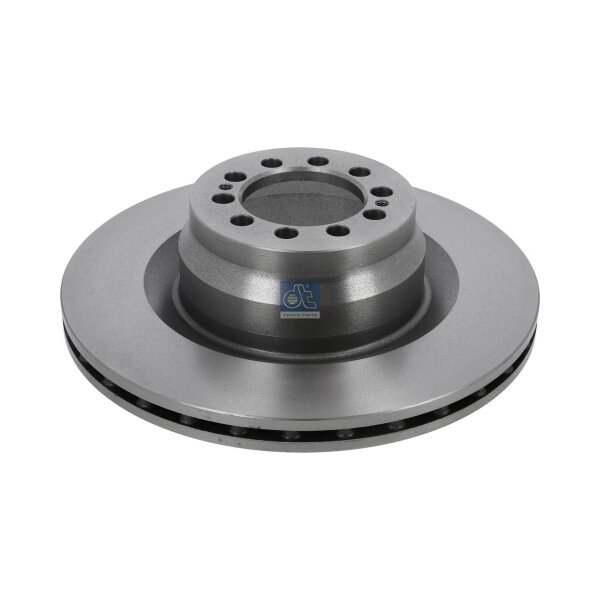 Brake Disc front axle internally ventilated Ø 290 mm DT SPARE PARTS for RENAULT
