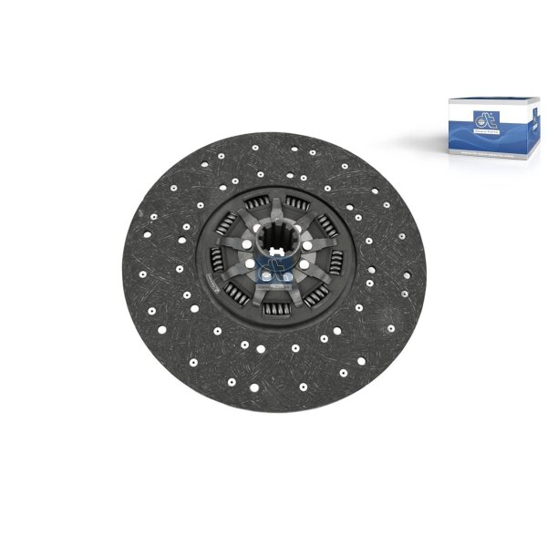 Kupplungsscheibe Ø 380 mm 10 Zähne DT SPARE PARTS für u.a. MERCEDES-BENZ NG