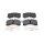 Brake Pad Set Disc Brake rear axle DT SPARE PARTS suitable for e.g. DAF