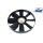 Fan Wheel Engine Cooling DT SPARE PARTS IAM-Expertise for e.g. MAN F2000