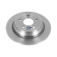 Brake Disc rear axle full Ø 296 mm DT SPARE PARTS...