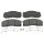 Brake Pad Set Disc Brake rear axle DT SPARE PARTS for e.g. VOLVO FM