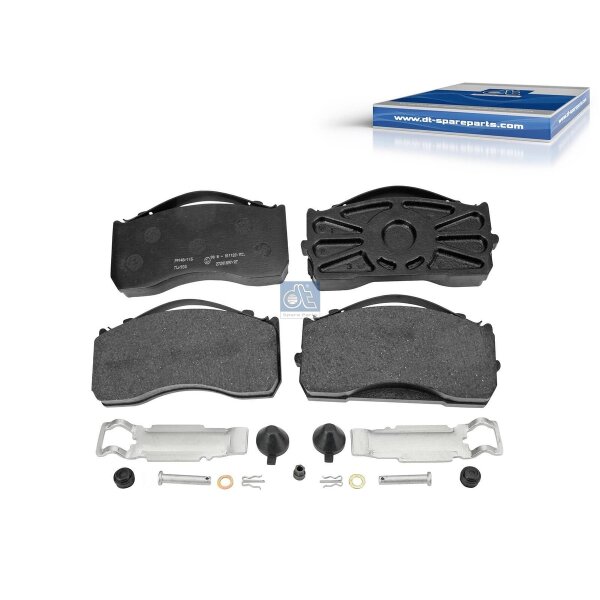 Brake Pad Set Disc Brake rear axle DT SPARE PARTS for e.g. MB ATEGO