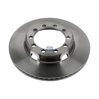 Front ventilated Brake Disc Ø 417 mm DT SPARE...
