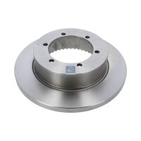 Brake Disc rear axle full Ø 280 mm DT SPARE PARTS...