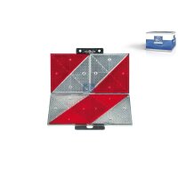 Warnmarkierung 285 x 285 mm Aluminium DT SPARE PARTS...