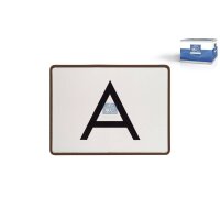 Warning markings 400 x 300 mm steel DT SPARE PARTS for...
