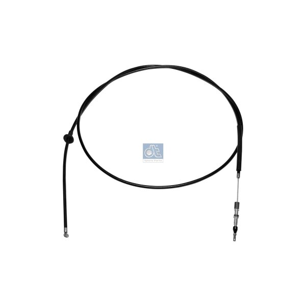 Cable pull for flap release stowage box 2,240 mm DT SPARE PARTS for MB ATEGO