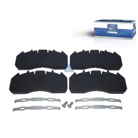 Brake Pad Set Disc Brake rear axle DT SPARE PARTS for...