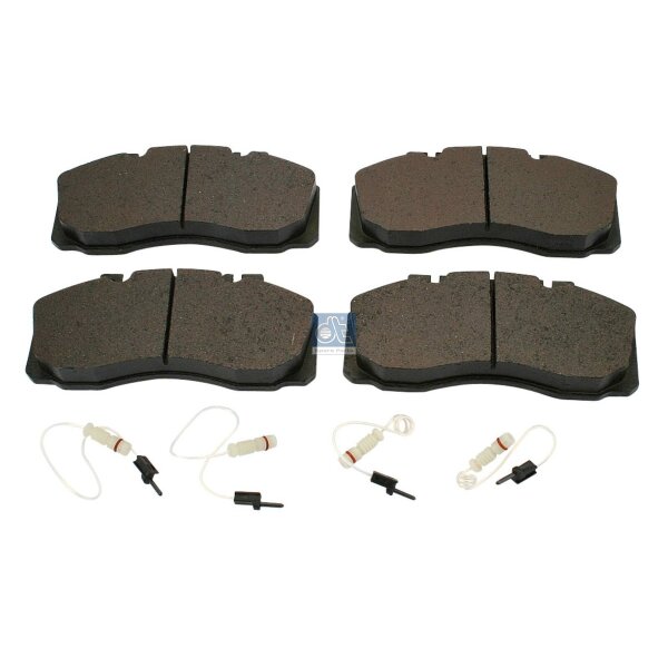 Brake Pad Set Disc Brake front axle DT SPARE PARTS for e.g. MB VARIO