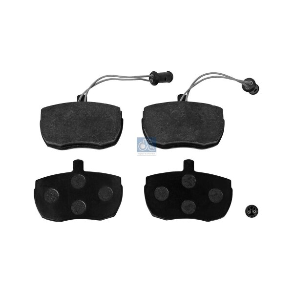 Brake Pad Set Disc Brake front axle DT SPARE PARTS for FORD TRANSIT and others