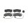 Brake Pad Set Disc Brake front axle DT SPARE PARTS for IVECO ZETA and others