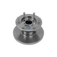 Brake Disc rear axle full Ø 280 mm DT SPARE PARTS...