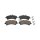 Brake Pad Set Disc Brake rear axle DT SPARE PARTS for e.g. MB SPRINTER
